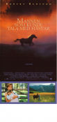 Mannen som kunde tala med hästar 1998 poster Kristin Scott Thomas Sam Neill Robert Redford Hästar