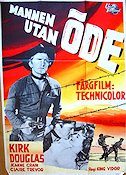 Man without a Star 1955 movie poster Kirk Douglas