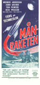 Destination Moon 1950 movie poster John Archer Warner Anderson Tom Powers Irving Pichel Spaceships
