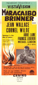 Maracaibo brinner 1958 poster Jean Wallace Abbe Lane Michael Landon Cornel Wilde Brand