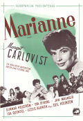 Marianne 1953 poster Margit Carlqvist Gunnar Hellström Gunnar Hellström Meg Westergren Egil Holmsen