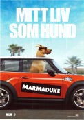 Marmaduke 2010 movie poster Owen Wilson Judy Greer Lee Pace Dogs Cars and racing