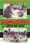 Massakern vid Little Big Horn 1951 poster Lloyd Bridges John Ireland Marie Windsor Charles Marquis Warren