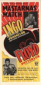Mästarnas match 1959 movie poster Ingemar Johansson