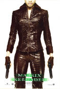 The Matrix Reloaded 2003 movie poster Nona Gaye Andy Wachowski
