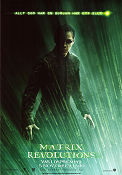 The Matrix Revolutions 2003 poster Keanu Reeves Carrie-Anne Moss Andy Wachowski