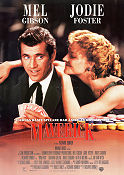 Maverick 1994 movie poster Mel Gibson Jodie Foster James Garner Richard Donner Gambling