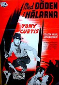 Med döden i hälarna 1955 movie poster Tony Curtis Colleen Miller