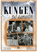 Med kungen på semester 1942 movie poster Gustaf V Knut Martin Gösta Roosling