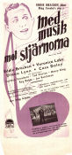 Med musik mot stjärnorna 1945 poster Eddie Bracken Veronica Lake Diana Lynn Hal Walker Musikaler