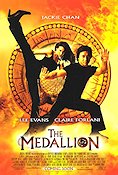 The Medallion 2003 poster Jackie Chan Lee Evans Claire Forlani Gordon Chan