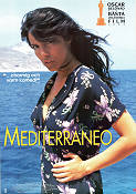 Mediterraneo 1991 movie poster Diego Abatantuono Claudio Bigagli Giuseppe Cederna Gabriele Salvatores