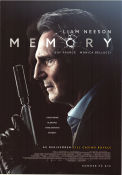 Memory 2022 movie poster Liam Neeson Guy Pearce Taj Atwal Martin Campbell Guns weapons
