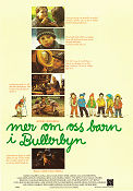Mer om oss barn i Bullerbyn 1987 movie poster Linda Bergström Henrik Larsson Lasse Hallström Writer: Astrid Lindgren Poster artwork: Ilon Wikland Kids
