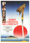 Merry Christmas Mr Lawrence 1983 movie poster David Bowie Tom Conti Ryuichi Sakamoto Nagisa Oshima Asia Celebrities Holiday Country: Japan