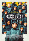 Mickey 17 2025 movie poster Robert Pattinson Steven Yeun Michael Monroe Bong Joon Ho