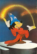 Mickey the Magician Fantasia 1986 movie poster Find more: 2819 Wizard Genius ide aldecorSwitzerland