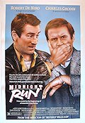 Midnight Run 1988 movie poster Robert De Niro Charles Grodin Yaphet Kotto Martin Brest Mafia