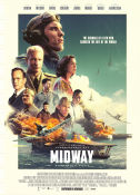 Midway 2019 movie poster Ed Skrein Patrick Wilson Woody Harrelson Roland Emmerich War Ships and navy