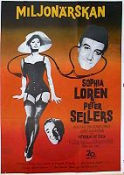 The Millionairess 1960 movie poster Sophia Loren Peter Sellers Alastair Sim Anthony Asquith Ladies