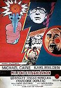 Billion Dollar Brain 1968 movie poster Michael Caine Agents