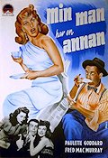 Min man har en annan 1947 poster Paulette Goddard Fred MacMurray