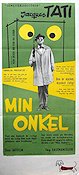 Mon Oncle 1958 movie poster Jean-Pierre Zola Adrienne Servantie Jacques Tati