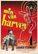 Harvey 1950 movie poster James Stewart Wallace Ford William H Lynn Henry Koster