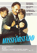 Missförstådd 1983 poster Gene Hackman Henry Thomas Rip Torn Jerry Schatzberg Barn