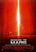 Mission to Mars 2000 movie poster Tim Robbins Gary Sinise Don Cheadle Brian De Palma Spaceships