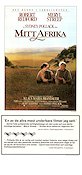 Mitt Afrika 1985 poster Meryl Streep Robert Redford Klaus Maria Brandauer Sydney Pollack Text: Karen Blixen