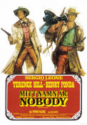 Mitt namn är Nobody 1974 poster Terence Hill Henry Fonda Jean Martin Sergio Leone