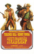 Il mio nome e Nessuno 1974 poster Terence Hill Sergio Leone