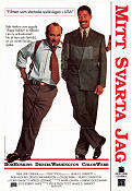 Mitt svarta jag 1989 poster Bob Hoskins Denzel Washington James D Parriott