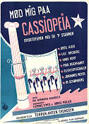 Mod mig paa Cassiopeia 1951 movie poster Bodil Kjer Lily Broberg Torben Anton Svendsen Denmark