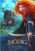 Brave 2012 movie poster Kelly Macdonald Mark Andrews Animation