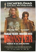 Monster 2003 movie poster Charlize Theron Christina Ricci Bruce Dern Patty Jenkins