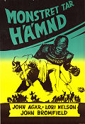 Monstret tar hämnd 1955 poster John Agar Lori Nelson John Bromfield Jack Arnold