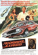 Moonshine County Express 1977 movie poster John Saxon William Conrad Susan Howard Gus Trikonis Cars and racing