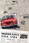 Mordvapen till salu 1963 movie poster Georg Fant