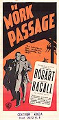 Dark Passage 1947 movie poster Humphrey Bogart Lauren Bacall