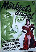 Hangover Square 1945 movie poster Linda Darnell