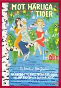 Mot härliga tider 1983 movie poster Pia Green Stig Engström Kjell Jerselius Poster artwork: Lennart Jirlow Artistic posters Skärgård