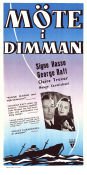 Johnny Angel 1945 movie poster Signe Hasso George Raft Claire Trevor Edwin L Marin Film Noir