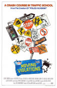 Moving Violations 1985 poster John Murray Neal Israel
