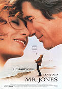 Mr Jones 1993 movie poster Richard Gere Lena Olin Anne Bancroft Mike Figgis Romance