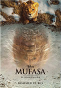 Mufasa: The Lion King 2024 movie poster Aaron Pierre Barry Jenkins Animation Cats