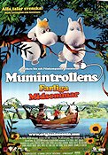 Mumintrollens farliga midsommar 2008 poster Maria Lindberg Hitta mer: Mumin Animerat Skepp och båtar Finland Helger