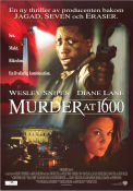 Murder at 1600 1997 poster Wesley Snipes Diane Lane Daniel Benzali Dwight H Little