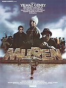 Muren 1983 poster Tuncel Kurtiz Ayse Emel Mesci Kuray Malik Berrichi Yilmaz Güney Filmen från: Türkiye